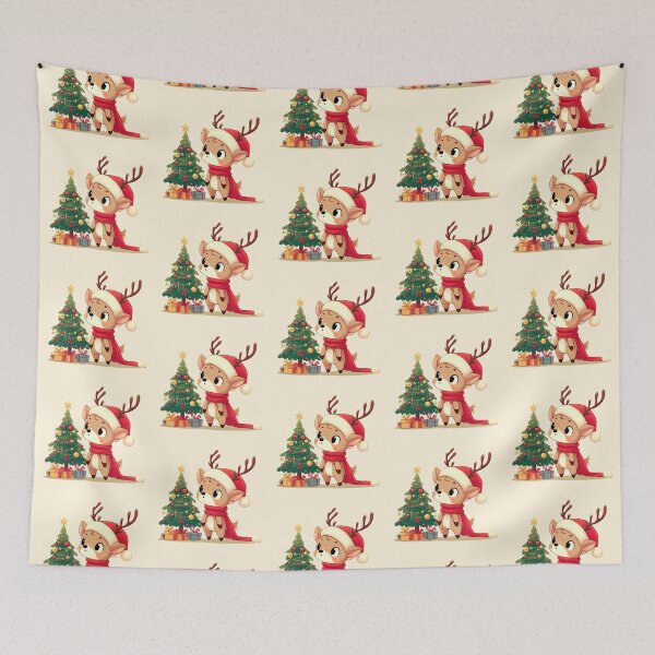 Item preview, Christmas Deer and Christmas Tree designed and sold by KAI-Studio.