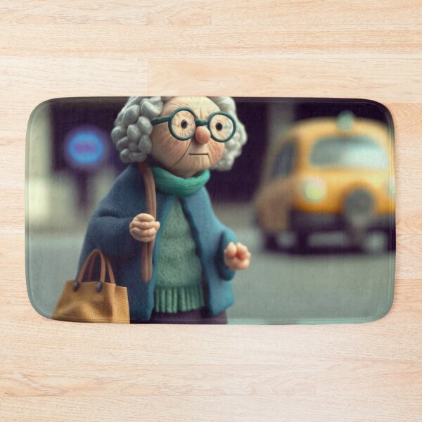 Item preview, Clay Old Lady Crossing the Road 2 designed and sold by AstroRisq.