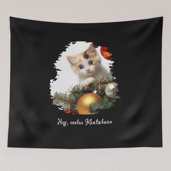 Item preview, Hey, cool scratching post, saying in German - funny designed and sold by Pflugart.