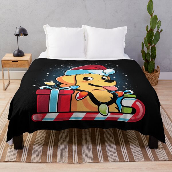 Item preview, Yellow Labrador Dog Christmas designed and sold by DigitalMagician.
