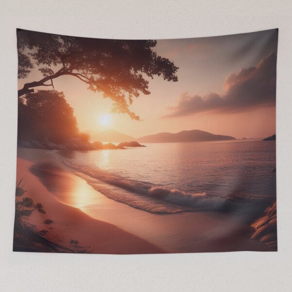 Item preview, Calm sunset at the beach 07 designed and sold by I-HERE.