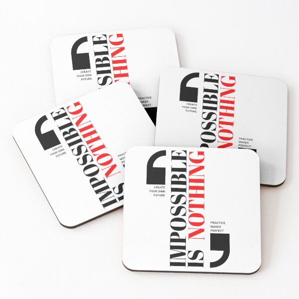 Item preview, Impossible is nothing - Never stop dream - Never give up surrender - Live bravely - Dont ever give up designed and sold by JansenGS.