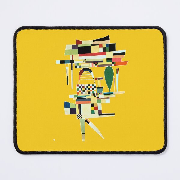 Item preview, HD. The yellow canvas, by Wassily Kandinsky designed and sold by MINDTHECHERRY.