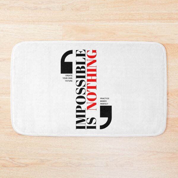 Item preview, Impossible is nothing - Never stop dream - Never give up surrender - Live bravely - Dont ever give up designed and sold by JansenGS.