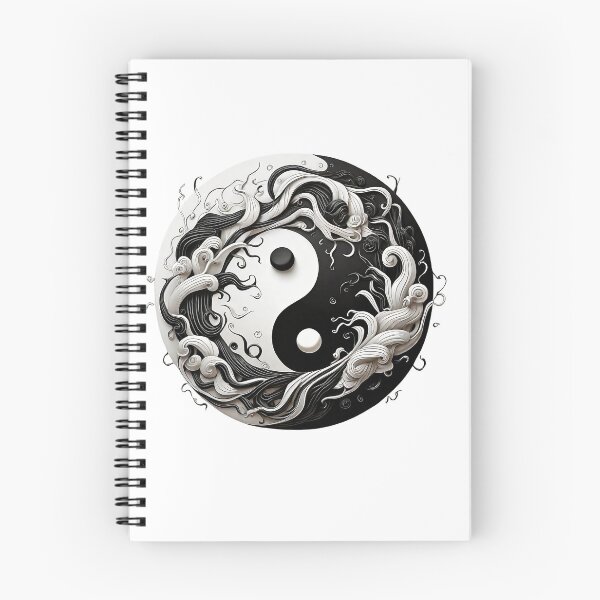 Aperçu de l'œuvre Noir et blanc - Yin et yang créée et vendue par Promarkets.