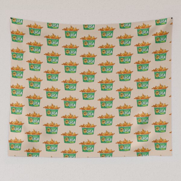 Item preview, PATATAS CORNER GIGA FRIES FILIPINO STICKER designed and sold by aydapadi.