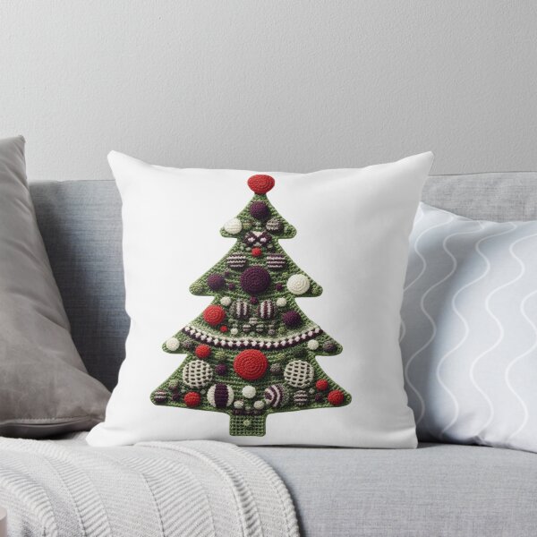 Item preview, Crochet Christmas Tree designed and sold by HeadTurningArt.