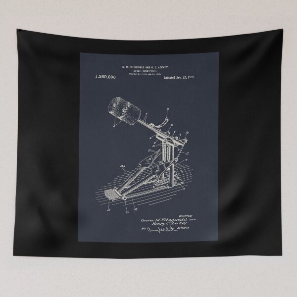 Item preview, 1921 Doble pedal de tambor designed and sold by My Digital Mind.