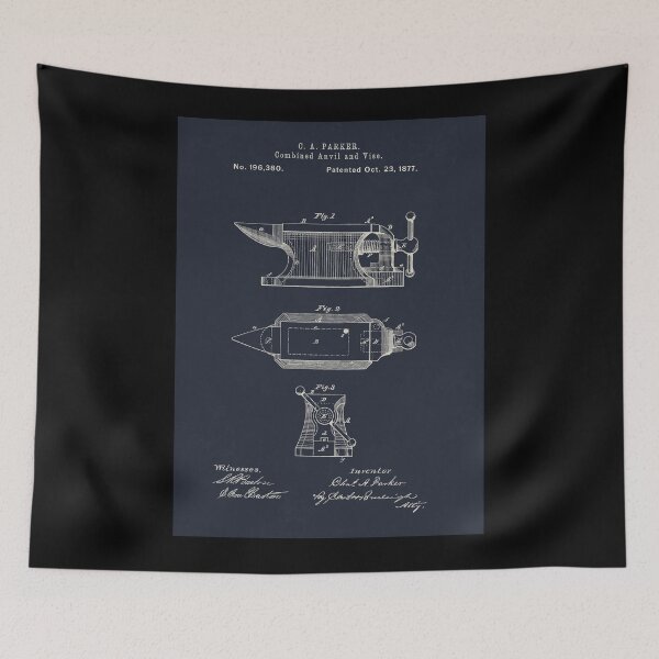 Item preview, Anvil Vise 1877 designed and sold by My Digital Mind.