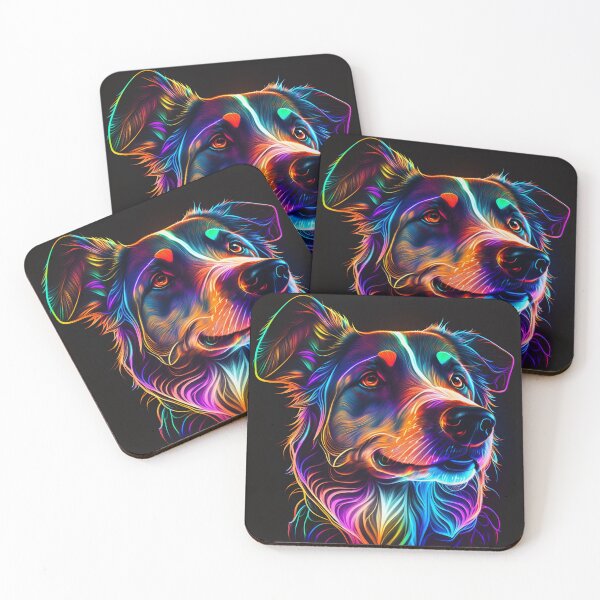 Artikelvorschau, Hund Neon Art 2 entworfen und verkauft von AstroRisq.