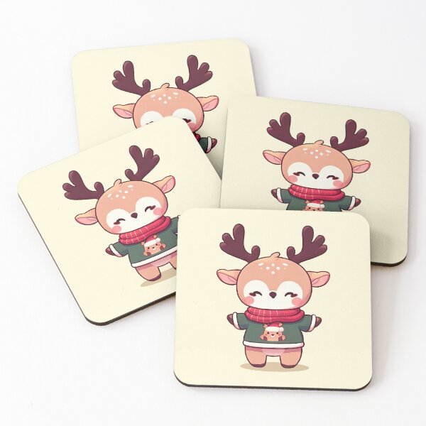 Item preview, Happy Christmas Deer designed and sold by KAI-Studio.