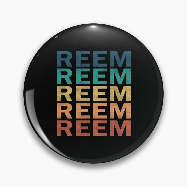 Item preview, Reem Name - Reem Vintage Retro Proud Name designed and sold by LeonorBialasz.
