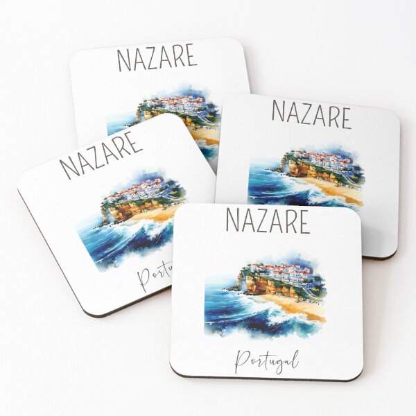 Item preview, Watercolor Design of Nazare - Portugal  designed and sold by Sketch-Shack.