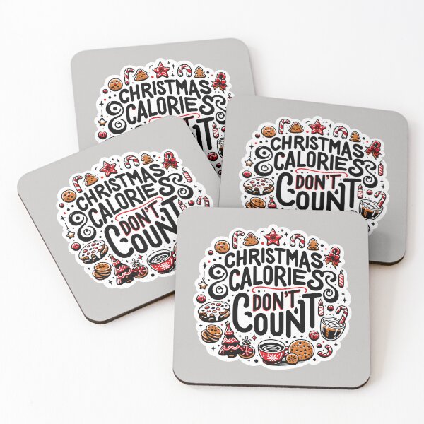 Item preview, Festive Treats Galore - Christmas Calories Don't Count designed and sold by Bratak.
