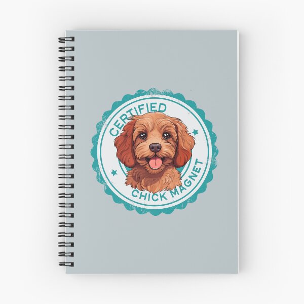 Item preview, Cavapoo Cavoodle Oodle Divertido Imán De Pollito Certificado - Rojo Rubí designed and sold by wotsthis.