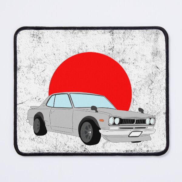 Item preview, Nissan Skyline GTR on the Japanese Flag designed and sold by KLloydPhotos.