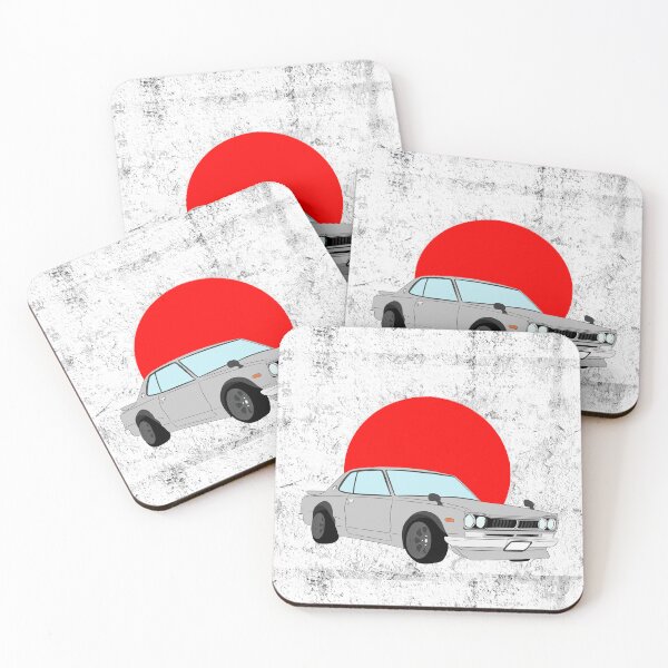 Item preview, Nissan Skyline GTR on the Japanese Flag designed and sold by KLloydPhotos.