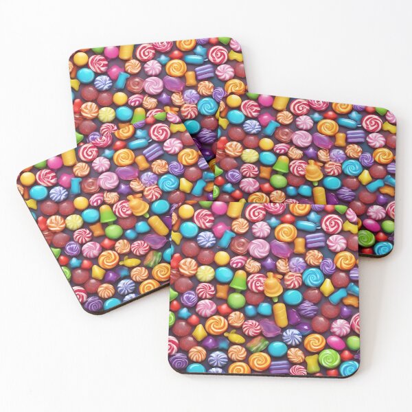 Item preview,  Delicious Colorful Candy Pattern designed and sold by DigiDreamyArt.