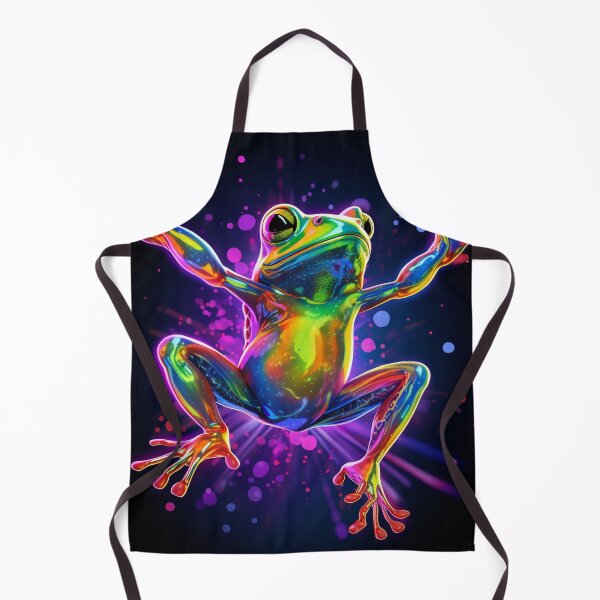 Item preview, Frog Neon Art 2 designed and sold by AstroRisq.