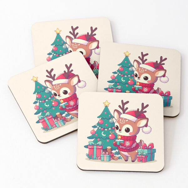 Item preview, Christmas Deer and Christmas Tree designed and sold by KAI-Studio.