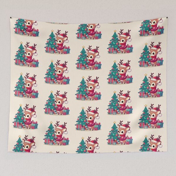 Item preview, Christmas Deer and Christmas Tree designed and sold by KAI-Studio.