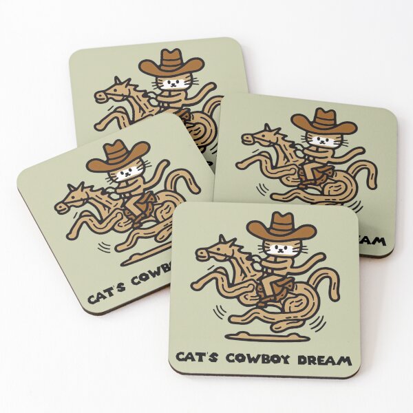 Item preview, Cowboy Cat's Wild Ride: Yeehaw Adventures in the West designed and sold by sharon1210.