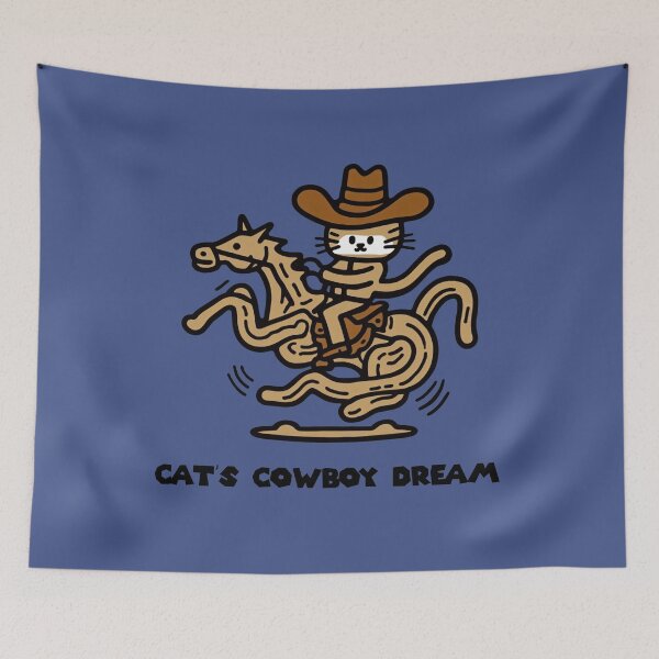 Item preview, Cowboy Cat's Wild Ride: Yeehaw Adventures in the West designed and sold by sharon1210.