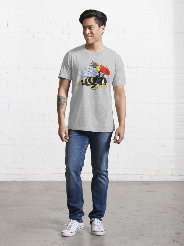 Alternate view of WW2 21st Bombardment Squadron Bomber Patch Distressed Gear Essential T-Shirt