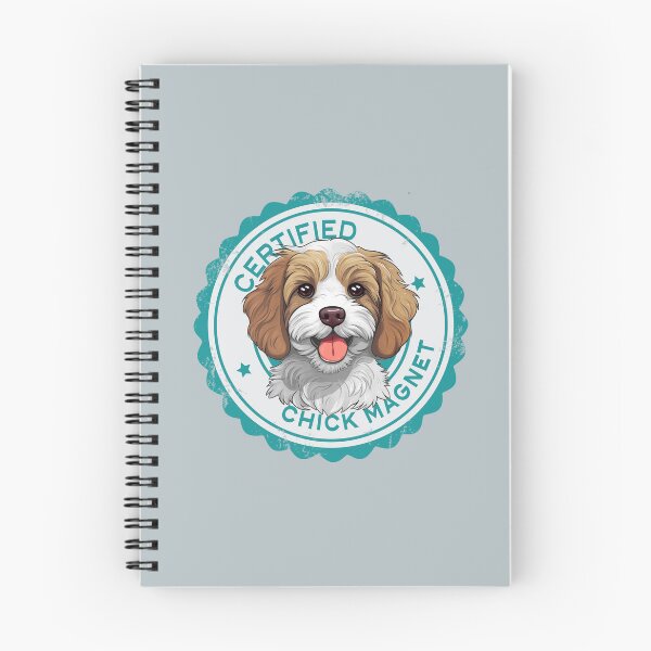 Artikelvorschau, Cavapoo Cavoodle Oodle Funny Certified Chick Magnet – Blenheim entworfen und verkauft von wotsthis.