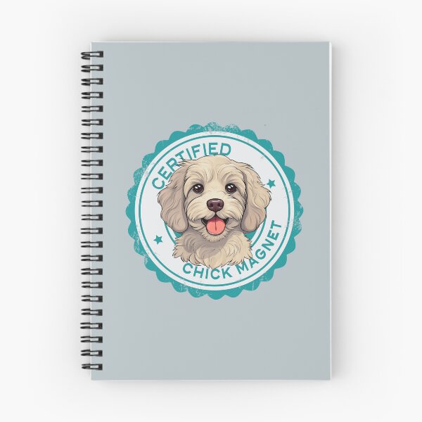 Artikelvorschau, Cavapoo Cavoodle Oodle Funny Certified Chick Magnet – Creme entworfen und verkauft von wotsthis.