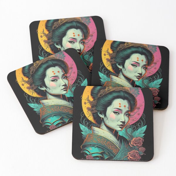Item preview, Colorful Elegance Geisha designed and sold by FAGMAVisuals.