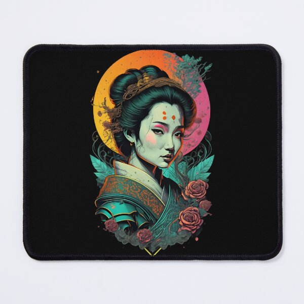 Item preview, Colorful Elegance Geisha designed and sold by FAGMAVisuals.