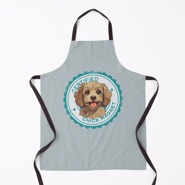 Item preview, Cavapoo Cavoodle Oodle Funny Certified Chick Magnet - Gold designed and sold by wotsthis.