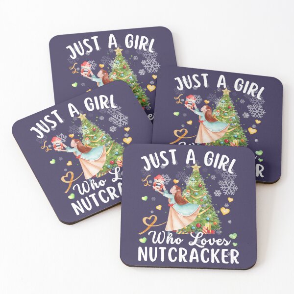Item preview, Watercolor Just A Girl Who Loves Nutcrackers Squad Christmas Ballet Dancing designed and sold by LittleZea.