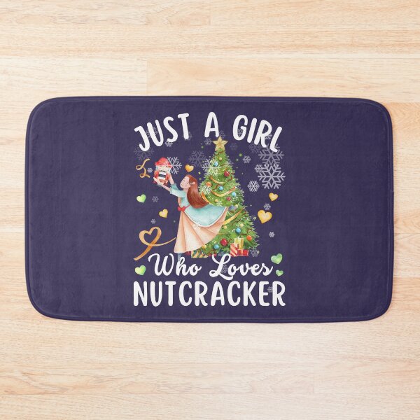 Item preview, Watercolor Just A Girl Who Loves Nutcrackers Squad Christmas Ballet Dancing designed and sold by LittleZea.