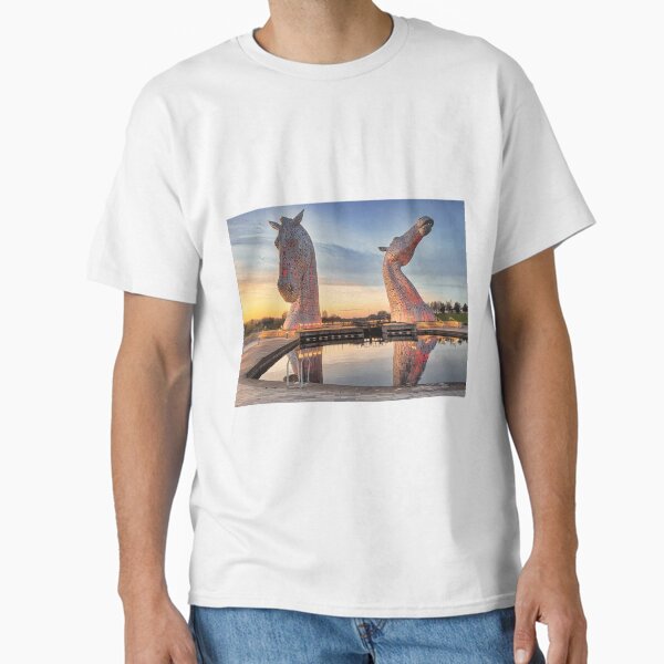 Item preview,  The Kelpies at sunset , the Helix , Falkirk , Scotland designed and sold by Photogold .
