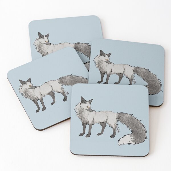 Item preview, Silver fox designed and sold by Rika Hatchshiba.