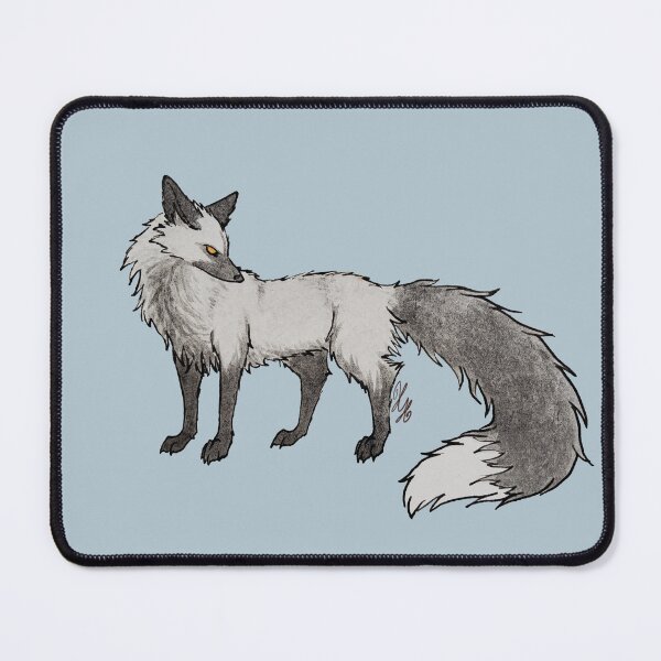 Item preview, Silver fox designed and sold by Rika Hatchshiba.