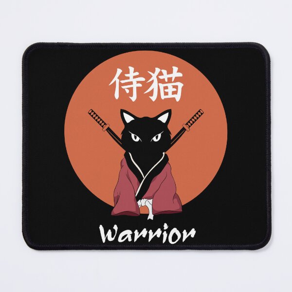 Item preview, The Great Cat Warrior 2 - Japanese Samurai illustration - Yabisan designed and sold by Yahia-arts.