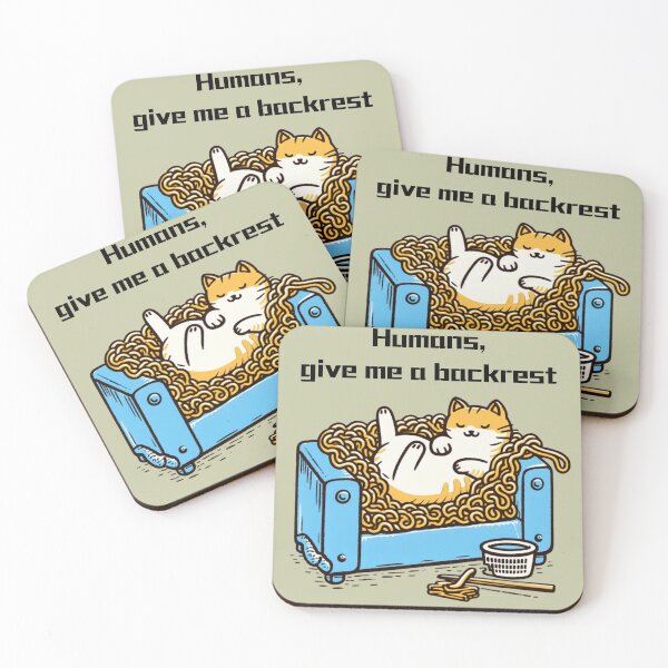 Item preview, Spoiled Cat's Lounge Demands: Noodles and Comfort on the Couch designed and sold by sharon1210.