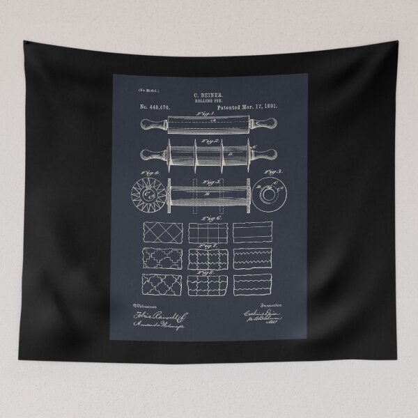 Item preview, 1891 Rolling Pin designed and sold by My Digital Mind.