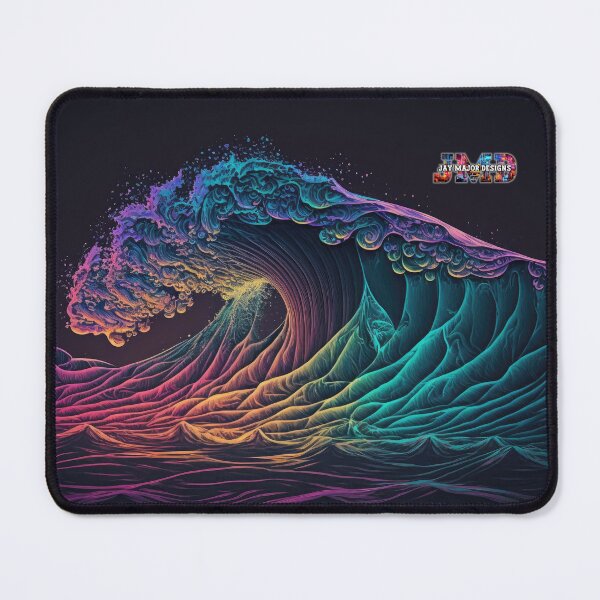 Item preview, Neon Waves without Quote 11/28 designed and sold by Jenson Major.