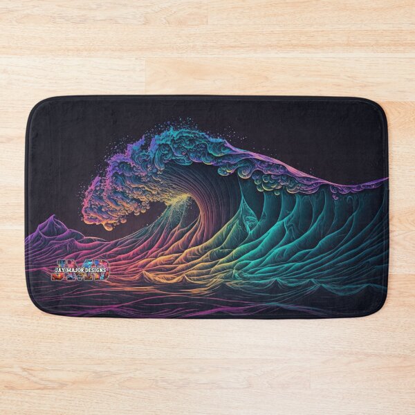 Item preview, Neon Waves without Quote 11/28 designed and sold by Jenson Major.