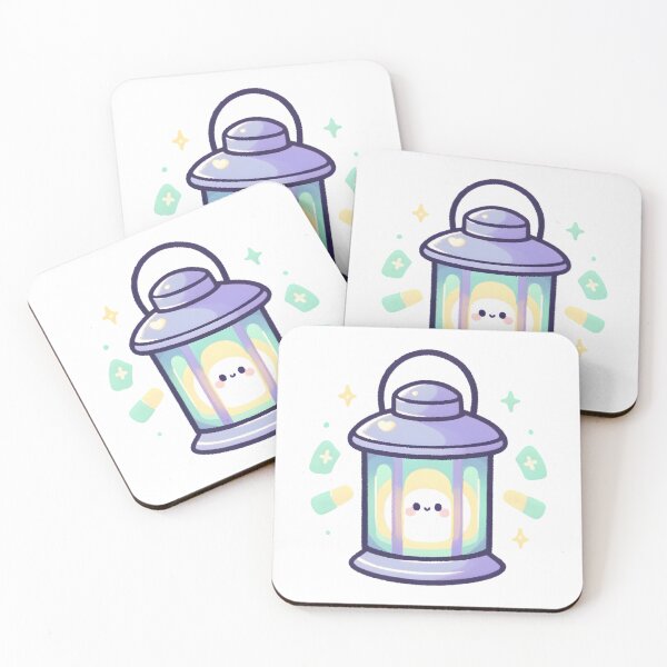 Item preview, Enchanting Lantern with Cute Ghost  designed and sold by UmbrellaStudio1.