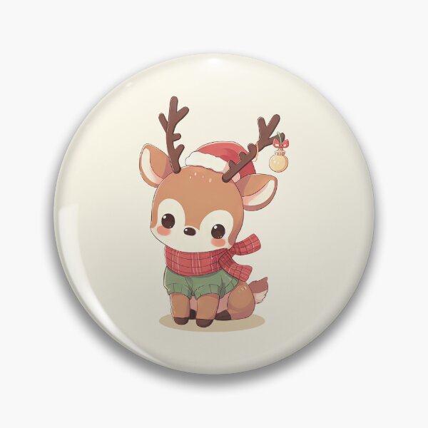 Item preview, Cute Christmas Deer designed and sold by KAI-Studio.
