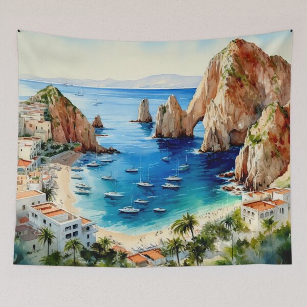 Item preview, Watercolor Design of Cabo San Lucas - Mexico  designed and sold by Sketch-Shack.