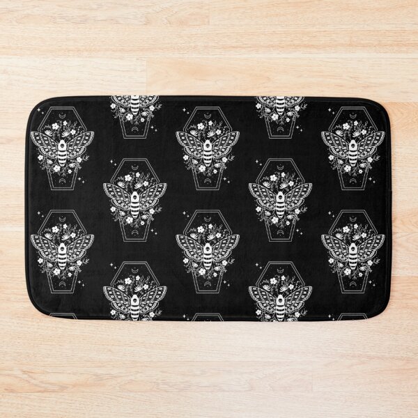 Item preview, Death Head Moth 02 // Floral Cottagecore designed and sold by Wendy-Stephens.