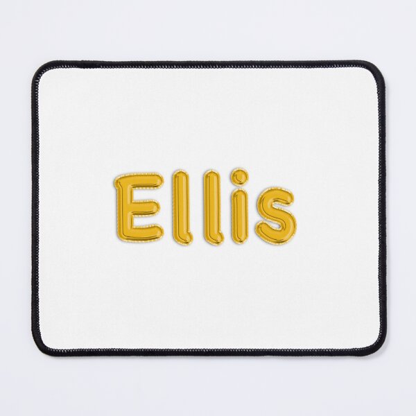 Item preview, Golden Balloon Foil Elsie Name Label designed and sold by NormadWorld.