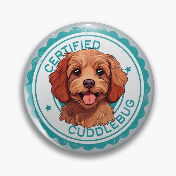 Item preview, Cavapoo Cavoodle Oodle Funny Certified Cuddlebug - Ruby Red designed and sold by wotsthis.