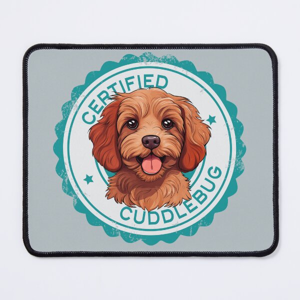 Item preview, Cavapoo Cavoodle Oodle Funny Certified Cuddlebug - Ruby Red designed and sold by wotsthis.